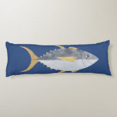 Name des Thunfischboots Seitenschläferkissen (Rückseite)