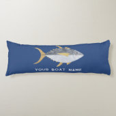 Name des Thunfischboots Seitenschläferkissen (Vorderseite)