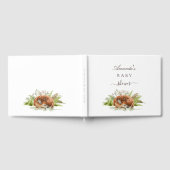 Name des Tieres "Baby Dusche" Gästebuch (Voll)