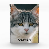 Name des Tieres Fotoblock (Vorderseite)