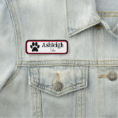 Name des Tieres Namensschild (Beispiel)