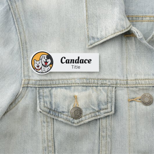 Name des Tieres Namensschild (Beispiel)