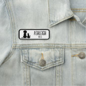 Name des Tieres Namensschild (Beispiel)