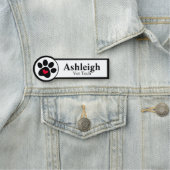 Name des Tieres Namensschild (Beispiel)