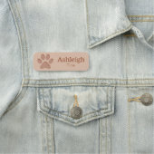Name des Tieres Namensschild (Beispiel)