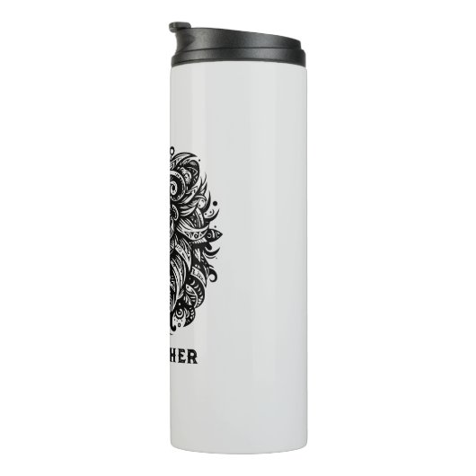 Name des Tribal Lion Thermosbecher (Nach rechts gedreht)