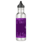 Name des Tropfens des lila Glitzer Edelstahlflasche (Links)