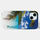 Name des tropischen Strandes Case-Mate iPhone Hülle (Rückseite (Horizontal))