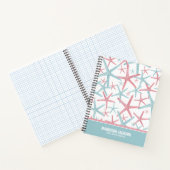 Name des tropischen Strandes Notizblock (Innenseite)