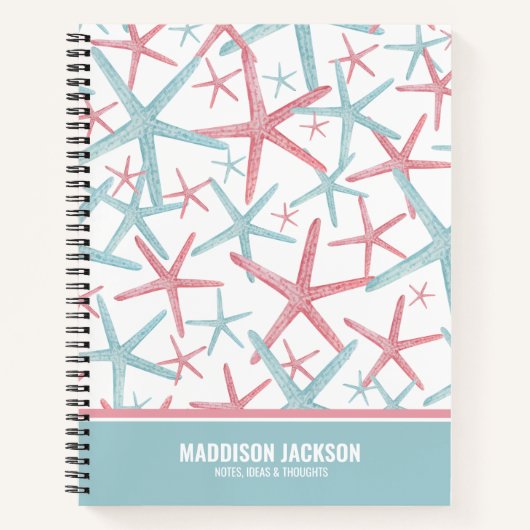 Name des tropischen Strandes Notizblock (Vorderseite)