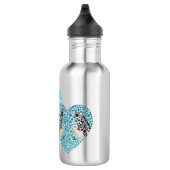 Name des Tuckers mit Orcas, Wasserflasche (Rechts)