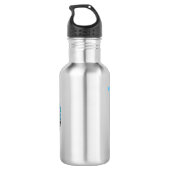 Name des Tuckers mit Orcas, Wasserflasche (Rückseite)