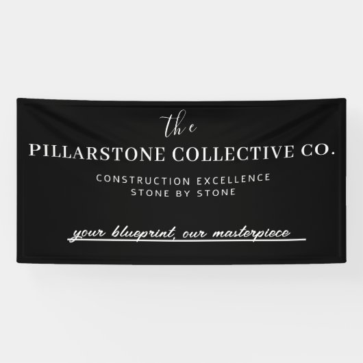 Name des Unternehmens Custom Real Anwesen Construc Banner (Horizontal)