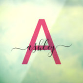 Name des Unternehmens Fensteraufkleber (Blatt 3)