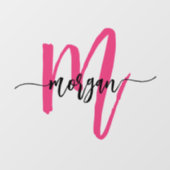 Name des Unternehmens Fensteraufkleber (Blatt)