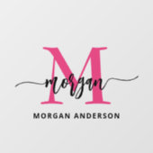 Name des Unternehmens Fensteraufkleber (Blatt)