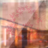 Name des Unternehmens Fensteraufkleber (Blatt 2)