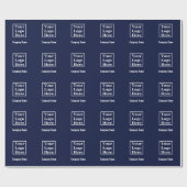 Name des Unternehmens Geschenkpapier (Flach)