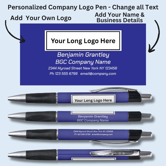 Name des Unternehmens, Hintergrund des Royal Bue h Kugelschreiber