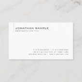 Name des Unternehmens Slogan Logo Modern Template  Visitenkarte (Rückseite)