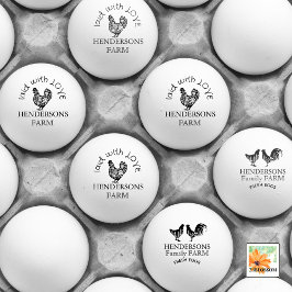 Name des Vintagen Blumenbetriebs Gummistempel