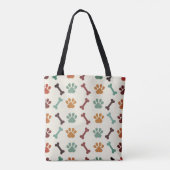Name des Vintagen Hundes Tasche (Rückseite)