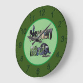 Name des Vogelbildes, Große Wanduhr (Winkel)