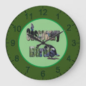 Name des Vogelbildes, Große Wanduhr (Vorderseite)