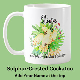 Name des von Sulfur entworfenen Cockatoo Australia Kaffeetasse