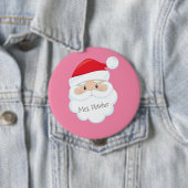 Name des Weihnachtsmanns Button (Beispiel)