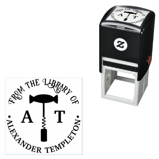 Name des Weinkorkenziehers Permastempel (Beispiel)