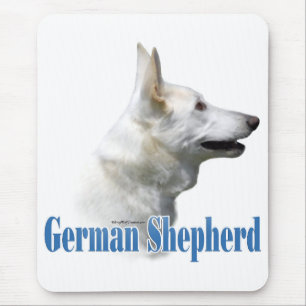 Name des Weißdeutschen Schäferhirten Mousepad