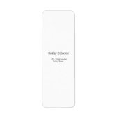 Name des weißen Pärchens Stadt Staat (Vorne)