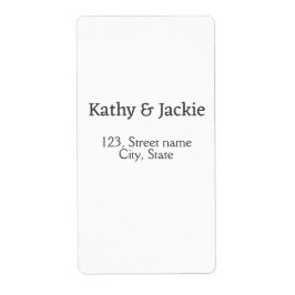 Name des weißen Pärchens Stadt Staat