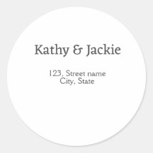 Name des weißen Pärchens Stadt Staat