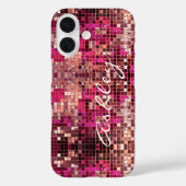 Name des weißen Skripts auf Glitzer Case-Mate iPhone Hülle (Rückseite)