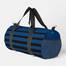 Name des Werbeaktion-Unternehmens Streifen Blue Bl Duffle Bag