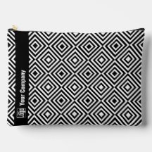 Name des Werbefirmen-Logos Schwarz-Weiß-Muster