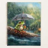 Name des Whimsical Cotattecore Rainy Day Planer (Vorderseite)
