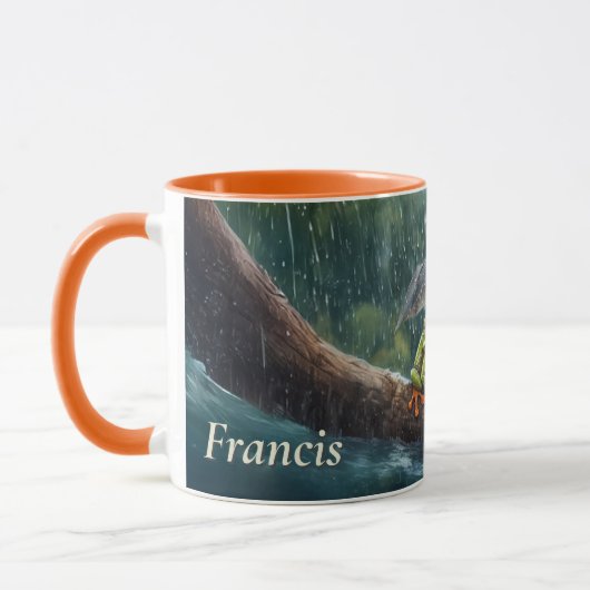 Name des Whimsical Cotattecore Rainy Day Tasse (Links)