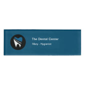 Name des Zahnarzthygienisten Namenschild (Vorderseite)