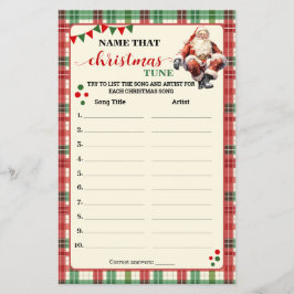 Name dieser Karierten Spielkarte Flyer