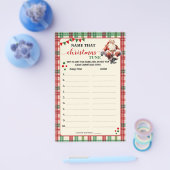 Name dieser Karierten Spielkarte Flyer (Einzeln)