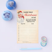 Name dieser Weihnachtskarte Flyer (Einzeln)