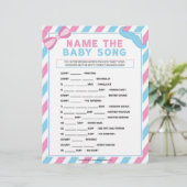 Name dieses Babyliedes [Genitalüberraschung] Briefbogen (Stehend Vorderseite)