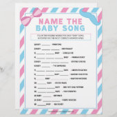 Name dieses Babyliedes [Genitalüberraschung] Briefbogen (Vorne/Hinten)