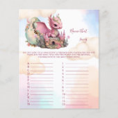 Name dieses Lieds Baby Showspiel (Vorderseite)