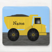 Name Dump Truck Mousepad - Vorlage (Vorne)