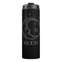 [NAME] Eclectic Moon Flask Custom Name