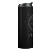 [NAME] Eclectic Moon Flask Custom Name Thermosbecher (Nach links gedreht)